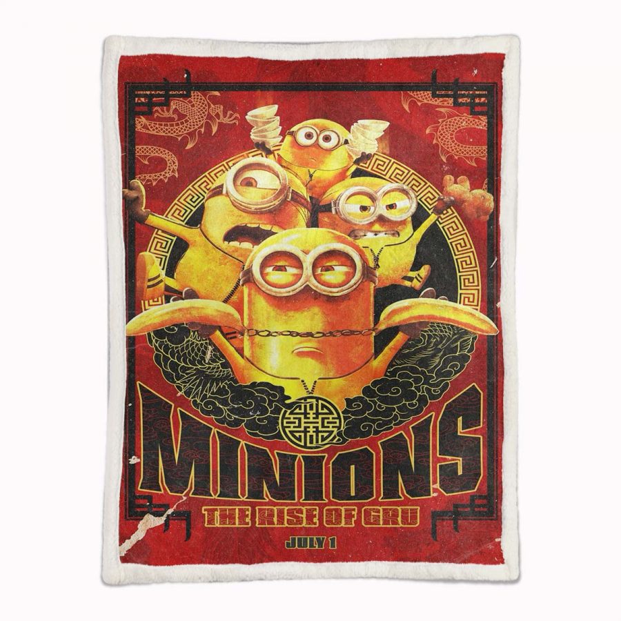 Minions - Der Aufstieg des Gru 01 Decke - Fleecedecke – Bild 2