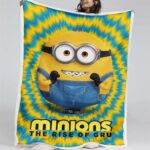 Minions – Der Aufstieg des Gru 02 Decke – Fleecedecke