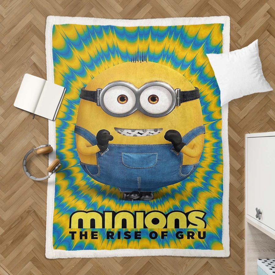 Minions - Der Aufstieg des Gru 02 Decke - Fleecedecke – Bild 3