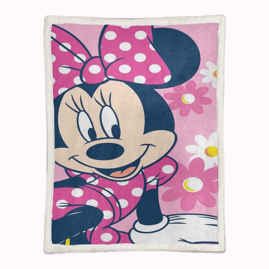 Minnie Maus Pink So süß Decke - Fleecedecke – Bild 2