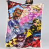 Miraculous Ladybug Alle Charaktere 09 Decke - Fleecedecke