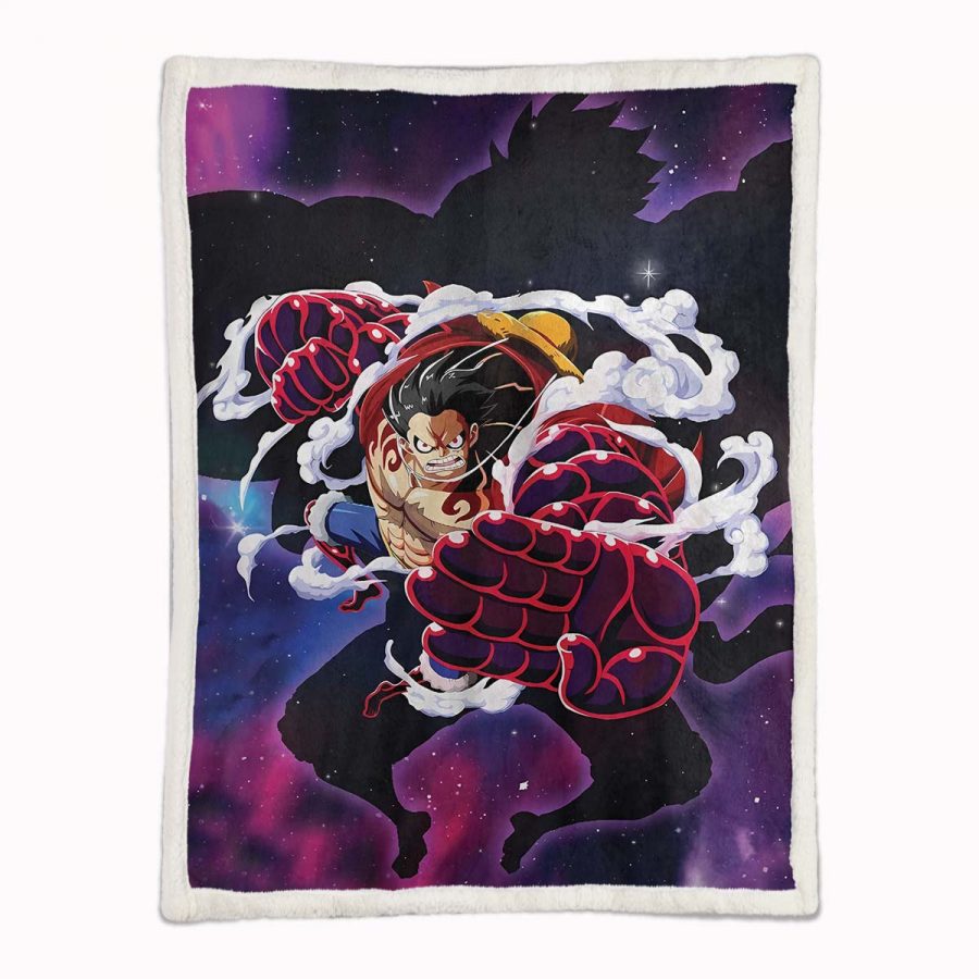 Monkey D. Ruffy One Piece 01 Decke - Fleecedecke – Bild 2