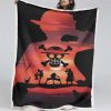 Monkey D. Ruffy One Piece 04 Decke - Fleecedecke