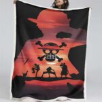 Monkey D. Ruffy One Piece 04 Decke – Fleecedecke
