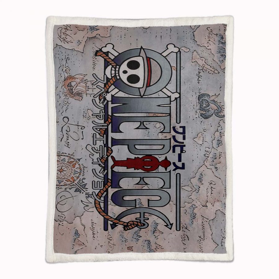 Monkey D. Ruffy One Piece 07 Decke - Fleecedecke – Bild 2