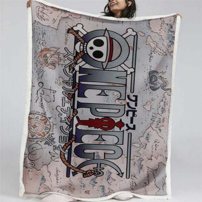 Monkey D. Ruffy One Piece 07 Decke - Fleecedecke