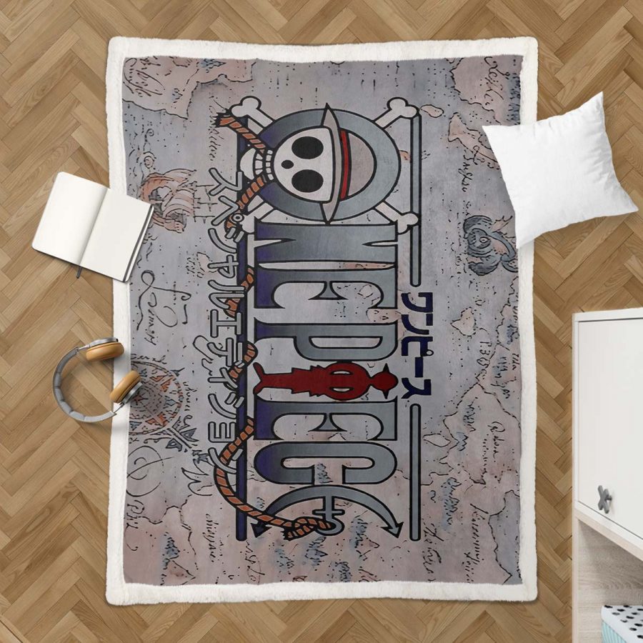 Monkey D. Ruffy One Piece 07 Decke - Fleecedecke – Bild 3