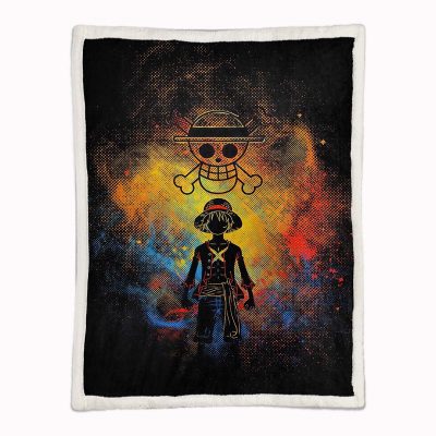 Alternative view of Monkey D. Ruffy One Piece 09 Decke - Fleecedecke