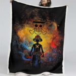 Monkey D. Ruffy One Piece 09 Decke – Fleecedecke