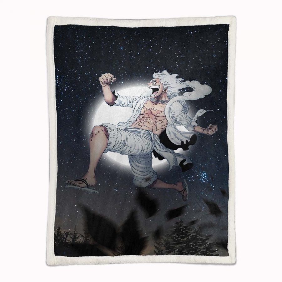 Monkey D. Ruffy One Piece 13 Decke - Fleecedecke – Bild 2