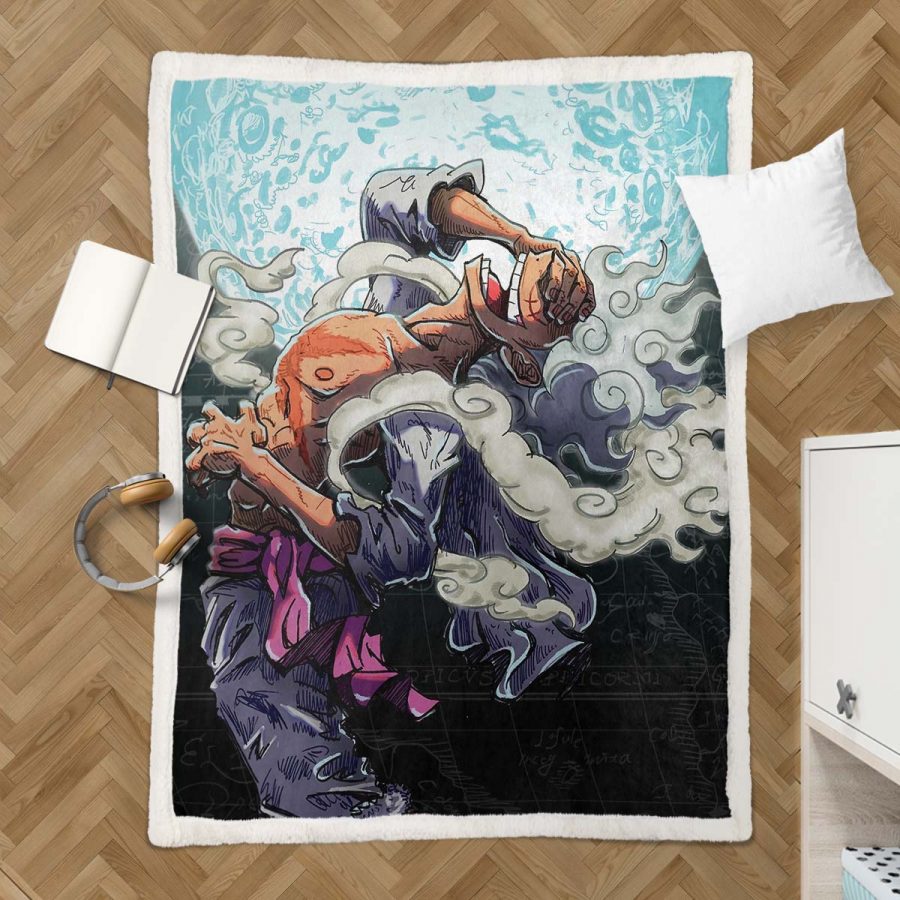 Monkey D. Ruffy One Piece 15 Decke - Fleecedecke – Bild 3