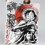 Monkey D. Ruffy One Piece 17 Decke – Fleecedecke