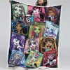 Monster High Alle Charaktere 01 Decke - Fleecedecke
