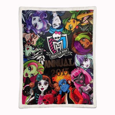 Alternative view of Monster High Alle Charaktere 05 Decke - Fleecedecke