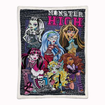 Alternative view of Monster High Alle Charaktere 06 Decke - Fleecedecke