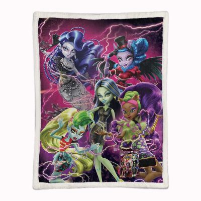 Alternative view of Monster High Alle Charaktere 07 Decke - Fleecedecke