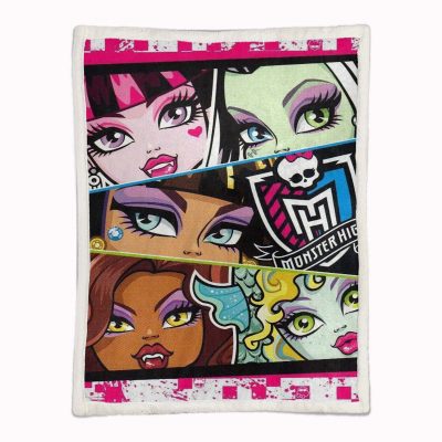Alternative view of Monster High Alle Charaktere 09 Decke - Fleecedecke