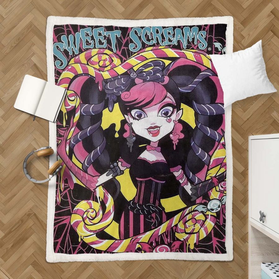 Monster High Süße Schreie Decke - Fleecedecke – Bild 3