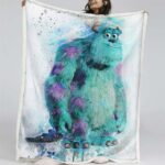 Monster University James P. Sullivan 01 Decke – Fleecedecke