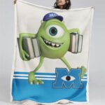 Monster University Mike Wazowski 02 Decke – Fleecedecke