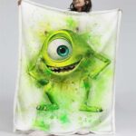 Monster University Mike Wazowski 03 Decke – Fleecedecke