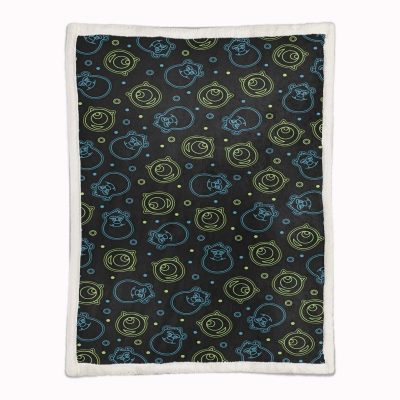 Alternative view of Monster University - Mike Wazowski und James P. Sullivan 05 Decke - Fleecedecke