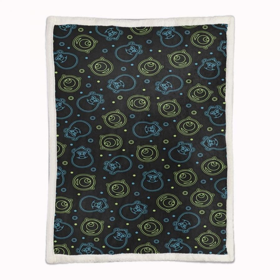 Monster University - Mike Wazowski und James P. Sullivan 05 Decke - Fleecedecke – Bild 2