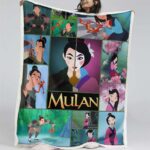 Mulan Disney 1001 Decke – Fleecedecke