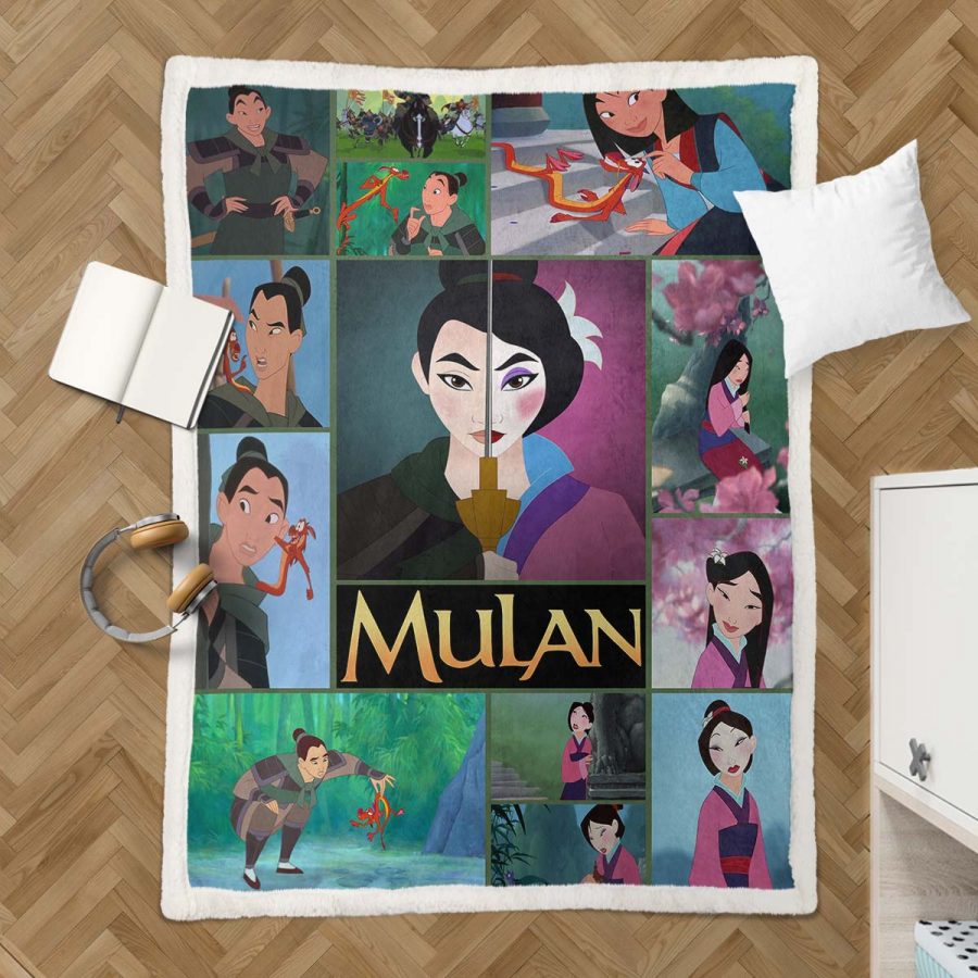 Mulan Disney 1001 Decke - Fleecedecke – Bild 3