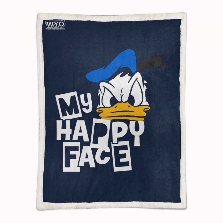 Mein glückliches Gesicht, Donald Duck Decke - Fleecedecke – Bild 2