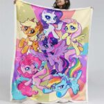 My Little Pony Alle Charaktere 03 Decke – Fleecedecke