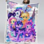 My Little Pony Alle Charaktere 05 Decke – Fleecedecke