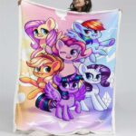 My Little Pony Alle Charaktere 07 Decke – Fleecedecke