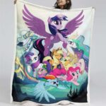 My Little Pony Alle Charaktere 10 Decke – Fleecedecke