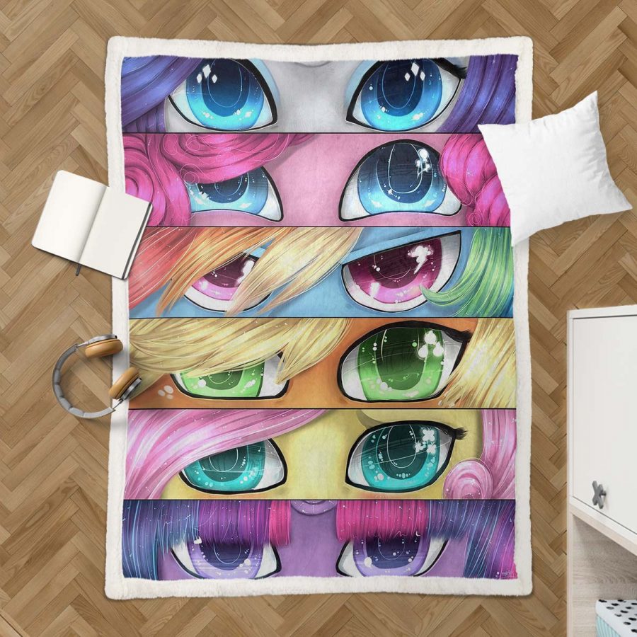 My Little Pony Alle Charaktere 11 Decke - Fleecedecke – Bild 3