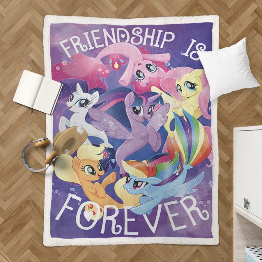 My Little Pony - Alle Charaktere Decke - Fleecedecke – Bild 3