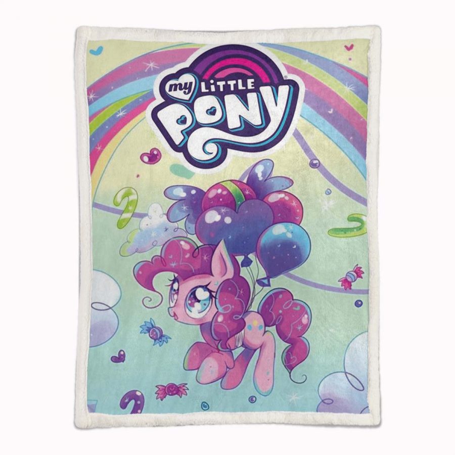 My Little Pony, rosa Einhorn Decke - Fleecedecke – Bild 2
