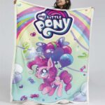 My Little Pony, rosa Einhorn Decke – Fleecedecke