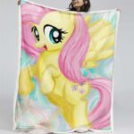 My Little Pony, gelbes Einhorn Decke – Fleecedecke