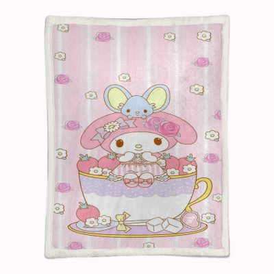 Alternative view of Meine Melodie Süßes Hello Kitty 01 Decke - Fleecedecke