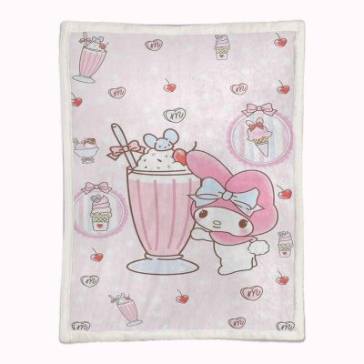 Alternative view of Meine Melodie Süßes Hello Kitty 04 Decke - Fleecedecke