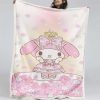 Meine Melodie Süßes Hello Kitty 05 Decke - Fleecedecke