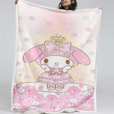 Meine Melodie Süßes Hello Kitty 05 Decke - Fleecedecke