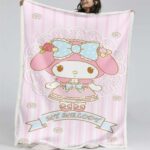 Meine Melodie Süßes Hello Kitty 06 Decke – Fleecedecke