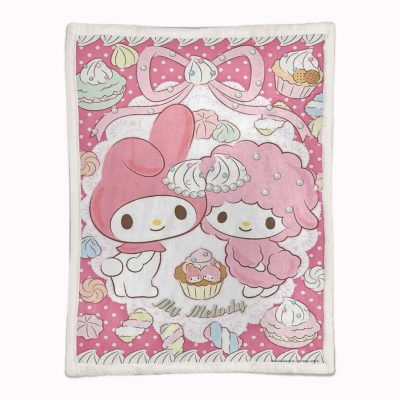 Alternative view of Meine Melodie Süßes Hello Kitty 08 Decke - Fleecedecke