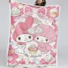 Meine Melodie Süßes Hello Kitty 08 Decke - Fleecedecke