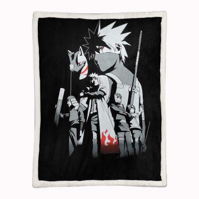 Alternative view of Naruto-Charaktere 01 Decke - Fleecedecke