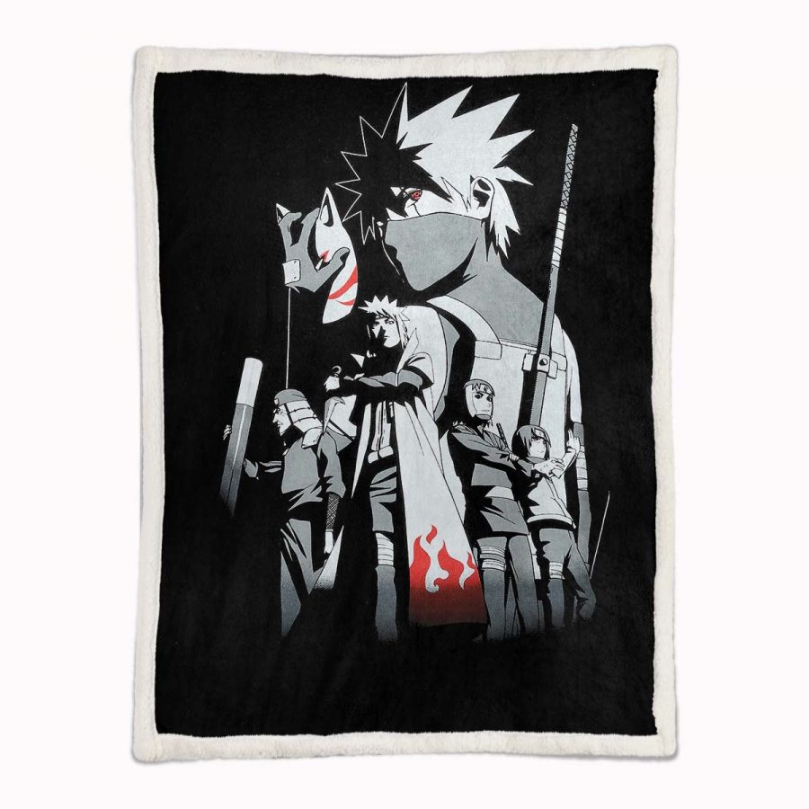 Naruto-Charaktere 01 Decke - Fleecedecke – Bild 2