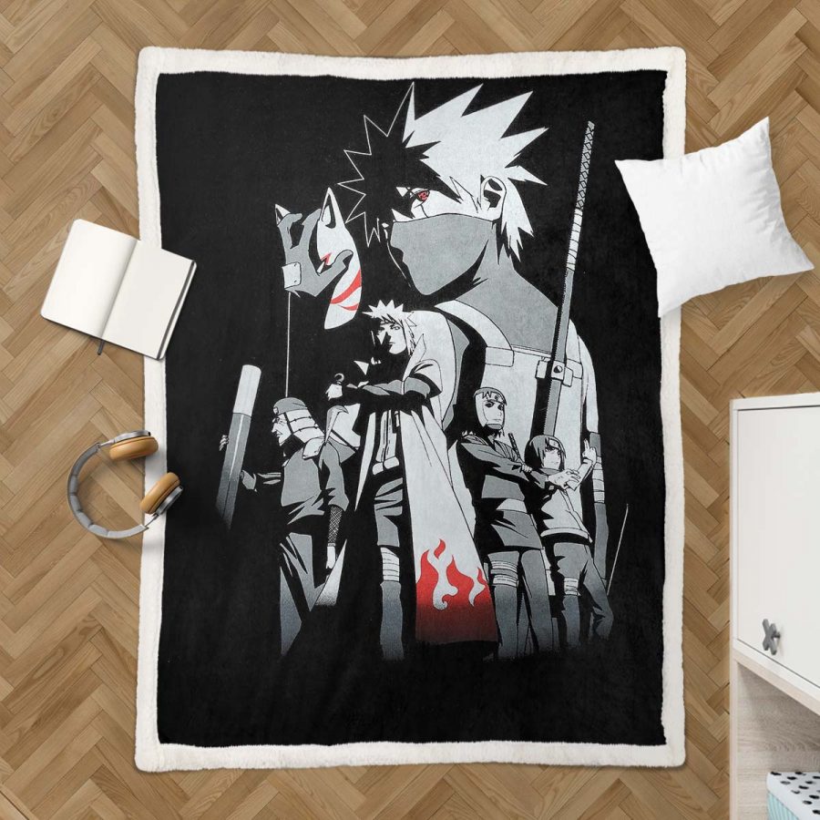 Naruto-Charaktere 01 Decke - Fleecedecke – Bild 3