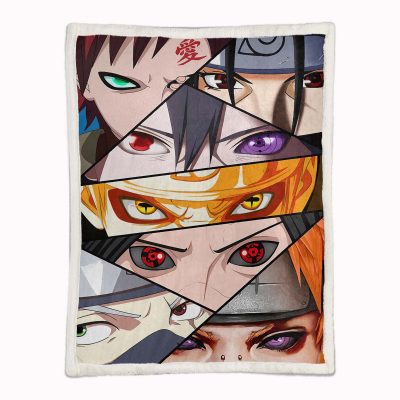 Alternative view of Naruto-Charaktere 02 Decke - Fleecedecke